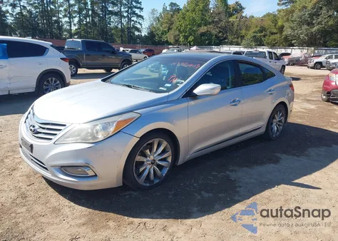 2012 Hyundai Azera из США, поврежденный, VIN KMHFH4JG5CA124572